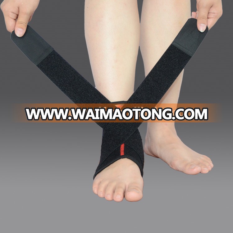 Hot selling Adjustable compression Breathable Neoprene Ankle Support